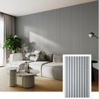 ZULIAN™ Acoustic Slat Panel — Smoked Oak (2.7m × 1.10m)