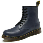Klassische hochwertige Martin-Stiefel im britischen Stil