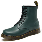 Klassische hochwertige Martin-Stiefel im britischen Stil