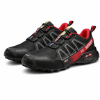 Herren Trailrunning-Schuh Schwarz & Rot – Performance und Komfort