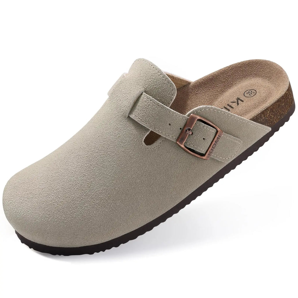 Bequeme Boston Clogs Hausschuhe