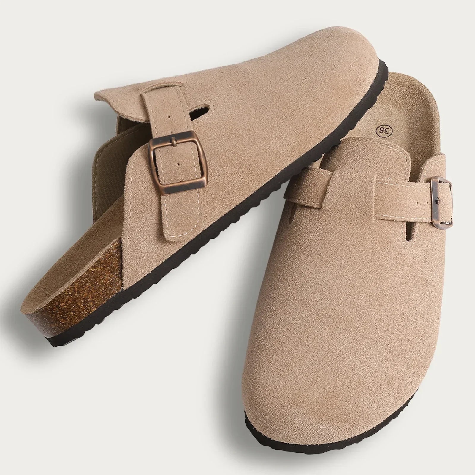 Bequeme Boston Clogs Hausschuhe
