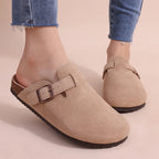 Bequeme Boston Clogs Hausschuhe