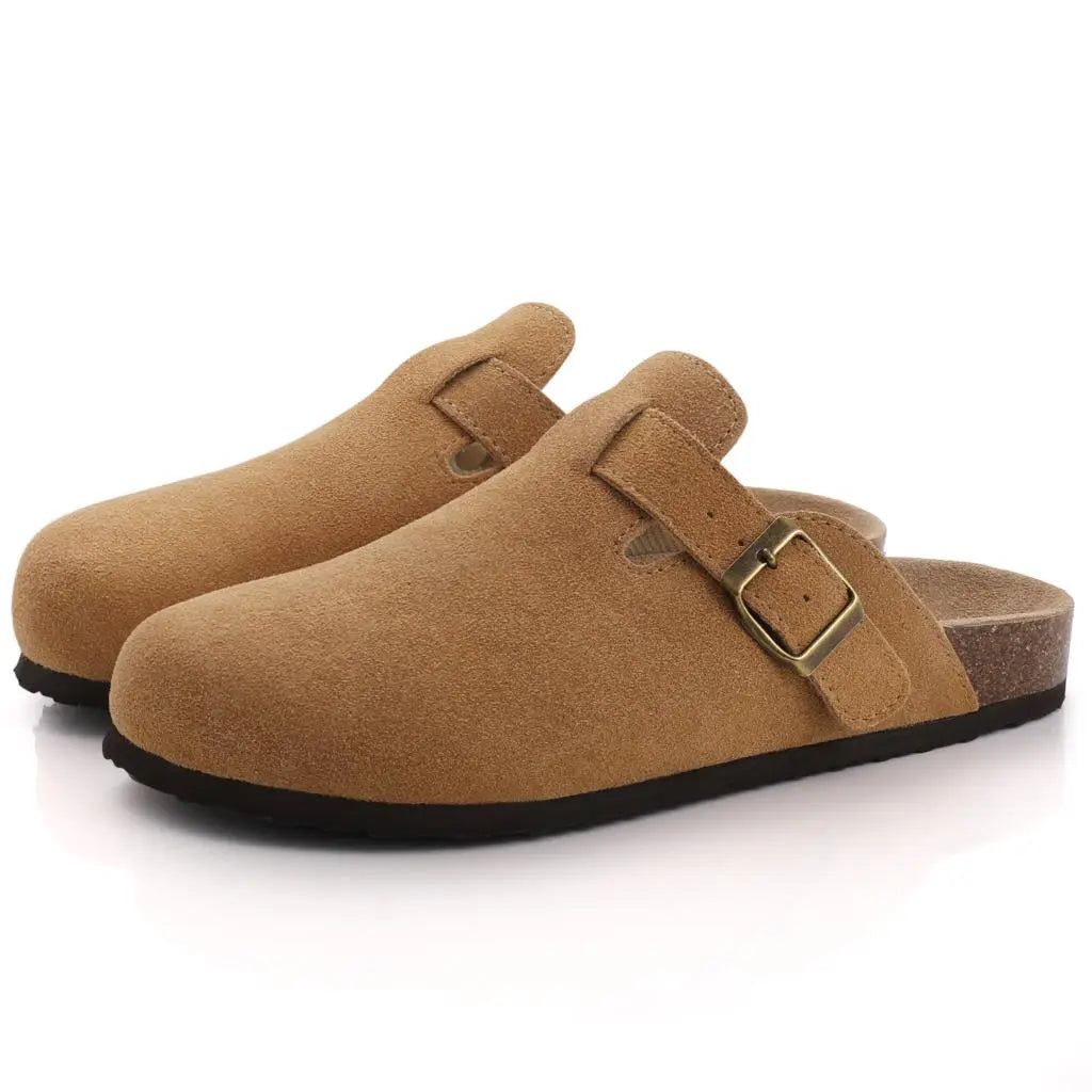 Bequeme Boston Clogs Hausschuhe