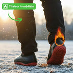 Wasserdichte rutschfeste Winterschuhe | Warm & bequem