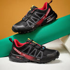 Herren Trailrunning-Schuh Schwarz & Rot – Performance und Komfort