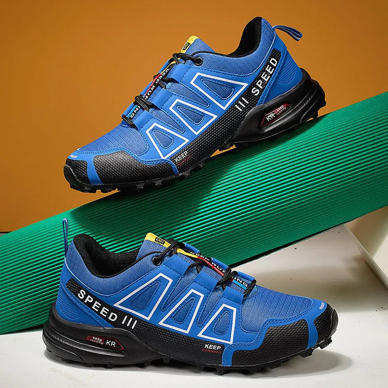 Herren Trailrunning-Schuh Schwarz & Rot – Performance und Komfort