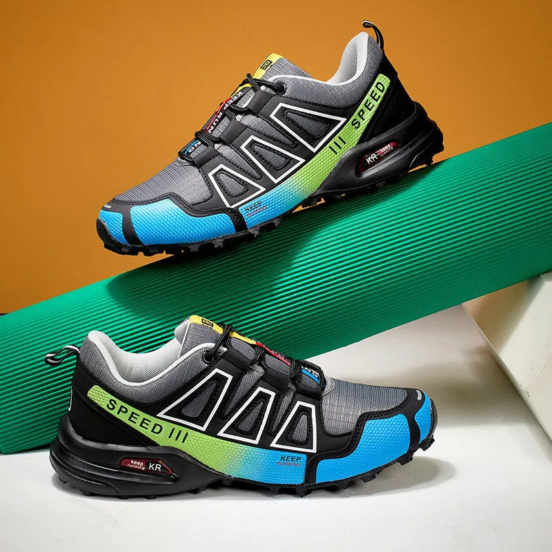 Herren Trailrunning-Schuh Schwarz & Rot – Performance und Komfort