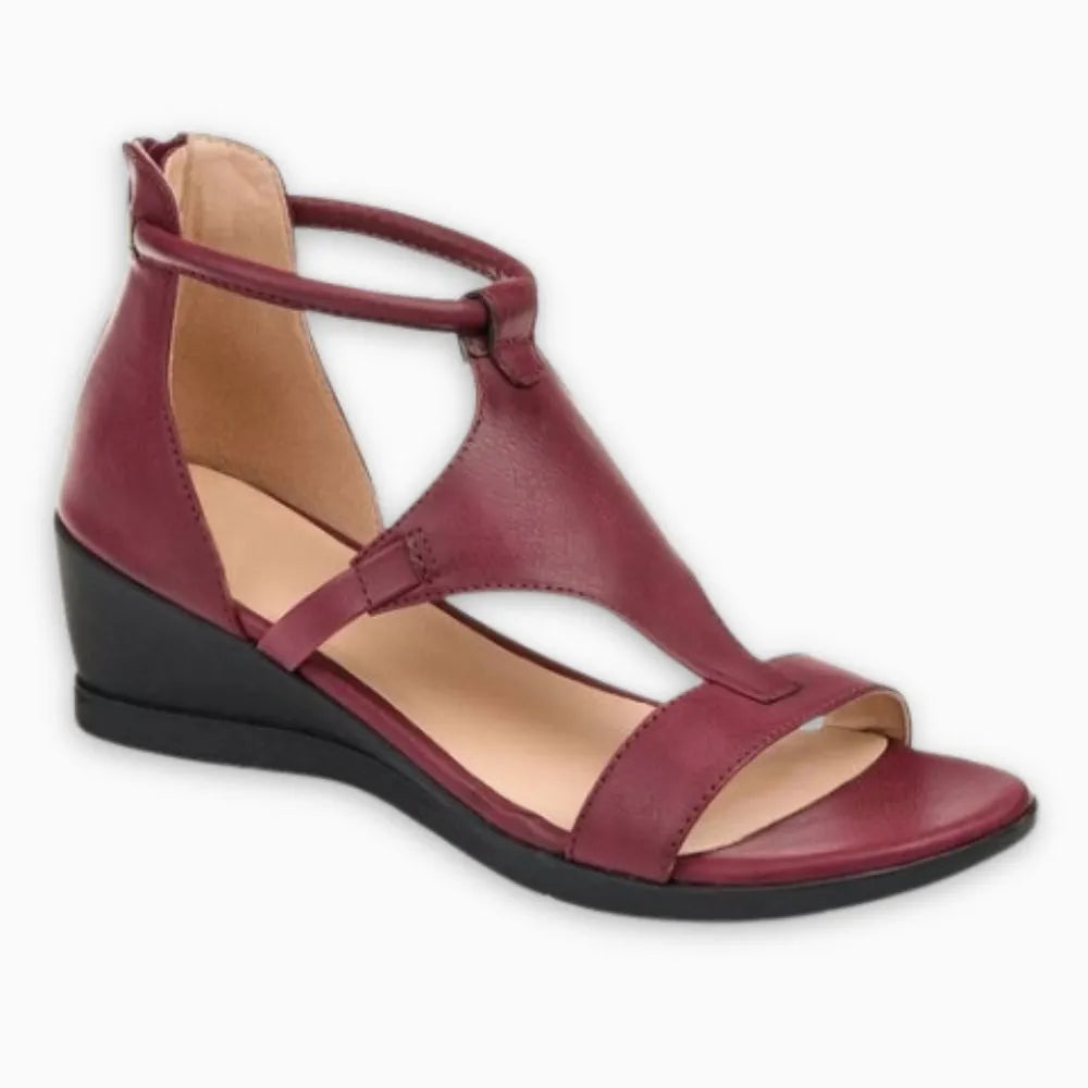 Damen-Keilsandalen orthopädisch bequem