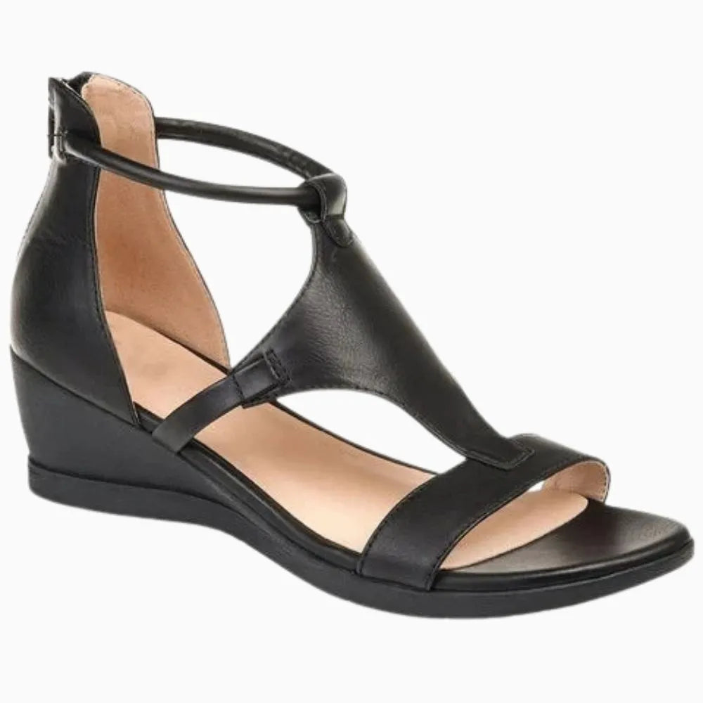Damen-Keilsandalen orthopädisch bequem
