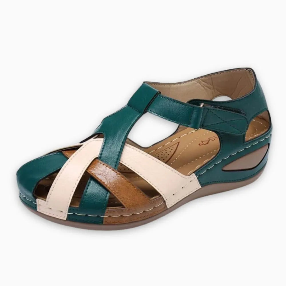 Orthopädische Komfort-Keilsandalen für Damen