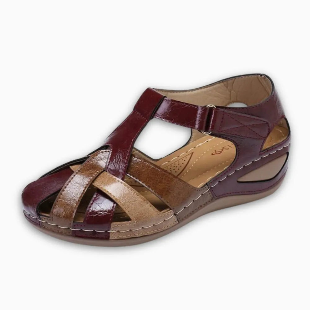 Orthopädische Komfort-Keilsandalen für Damen