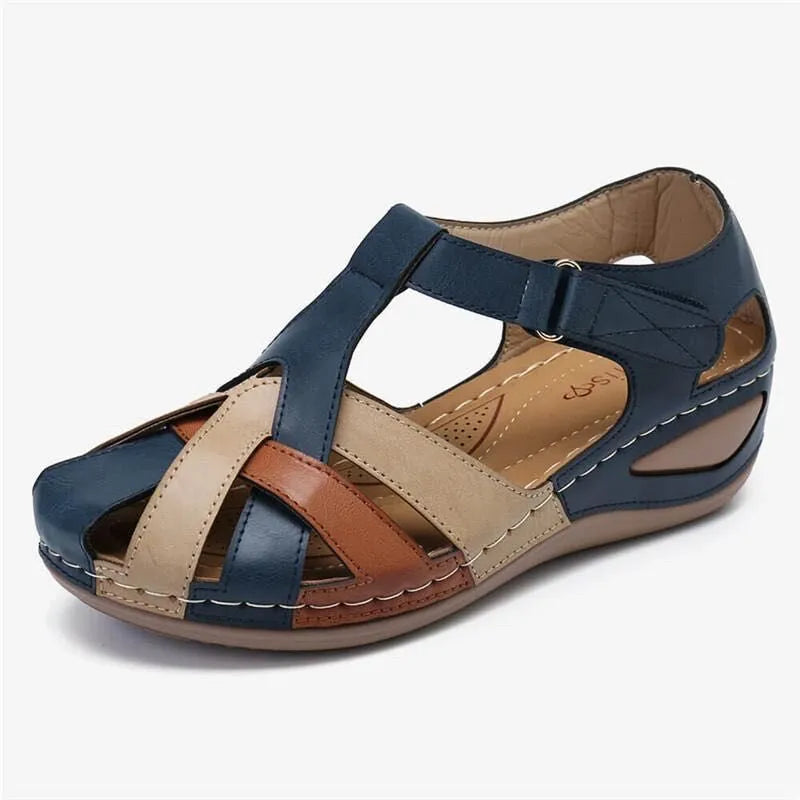 Orthopädische Komfort-Keilsandalen für Damen