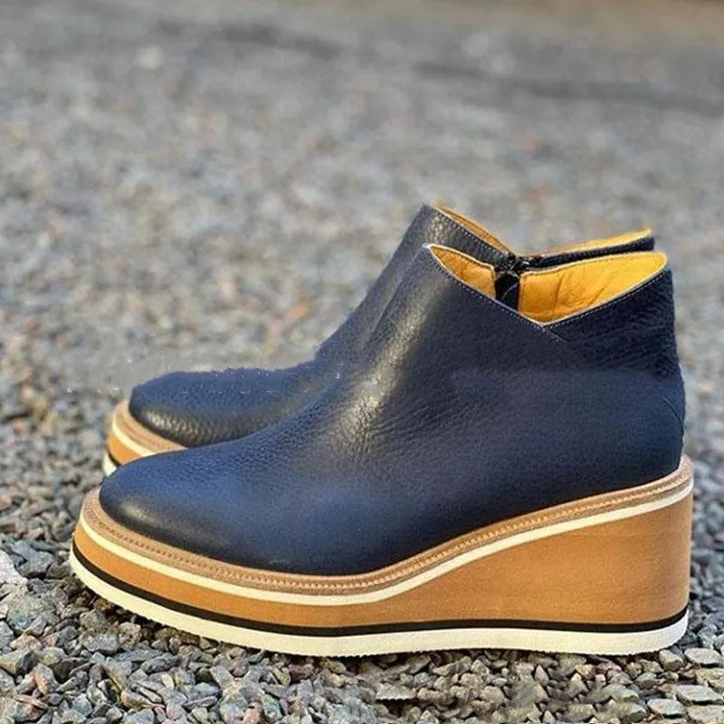 Damenkeilstiefelette: Eleganz und Komfort, um Ihre Schritte zu verschönern