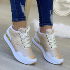 Orthopädischer Damen-Sneaker Schwarz – Komfortsohle & täglicher Halt