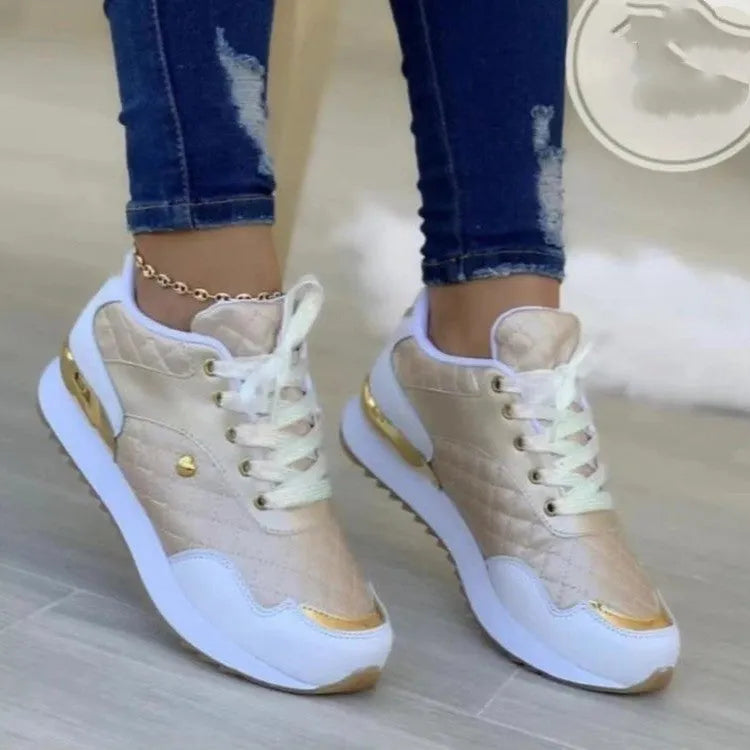 Orthopädischer Damen-Sneaker Schwarz – Komfortsohle & täglicher Halt