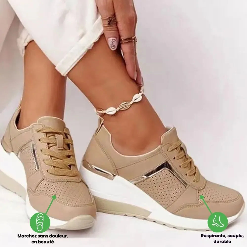 Orthopädische Keil-Sneaker für Damen | Eleganz & täglicher Komfort