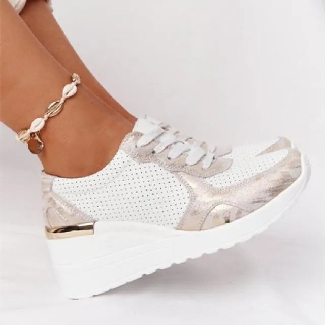 Orthopädische Keil-Sneaker für Damen | Eleganz & täglicher Komfort