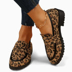Damen-Mokassins mit Leopardenmuster - Wagen Sie kühne und einzigartige Eleganz