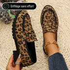 Damen-Mokassins mit Leopardenmuster - Wagen Sie kühne und einzigartige Eleganz