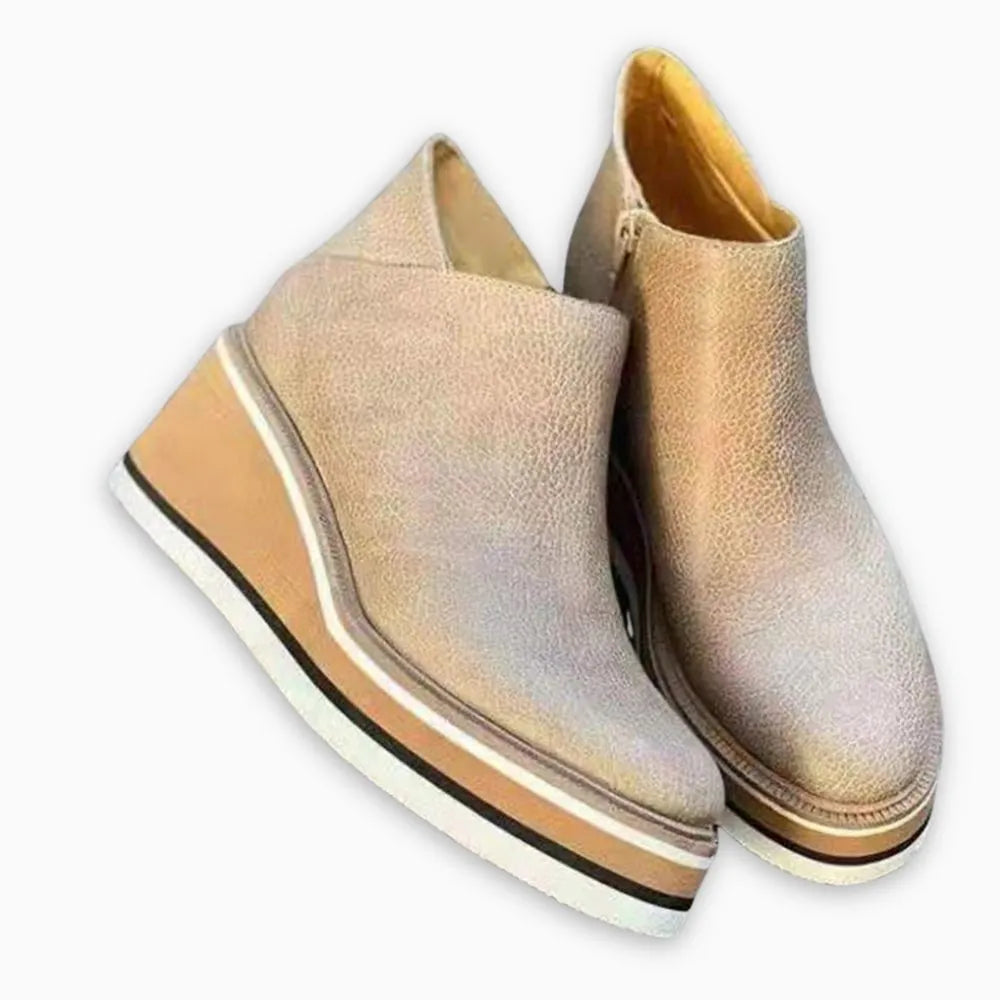 Damenkeilstiefelette: Eleganz und Komfort, um Ihre Schritte zu verschönern