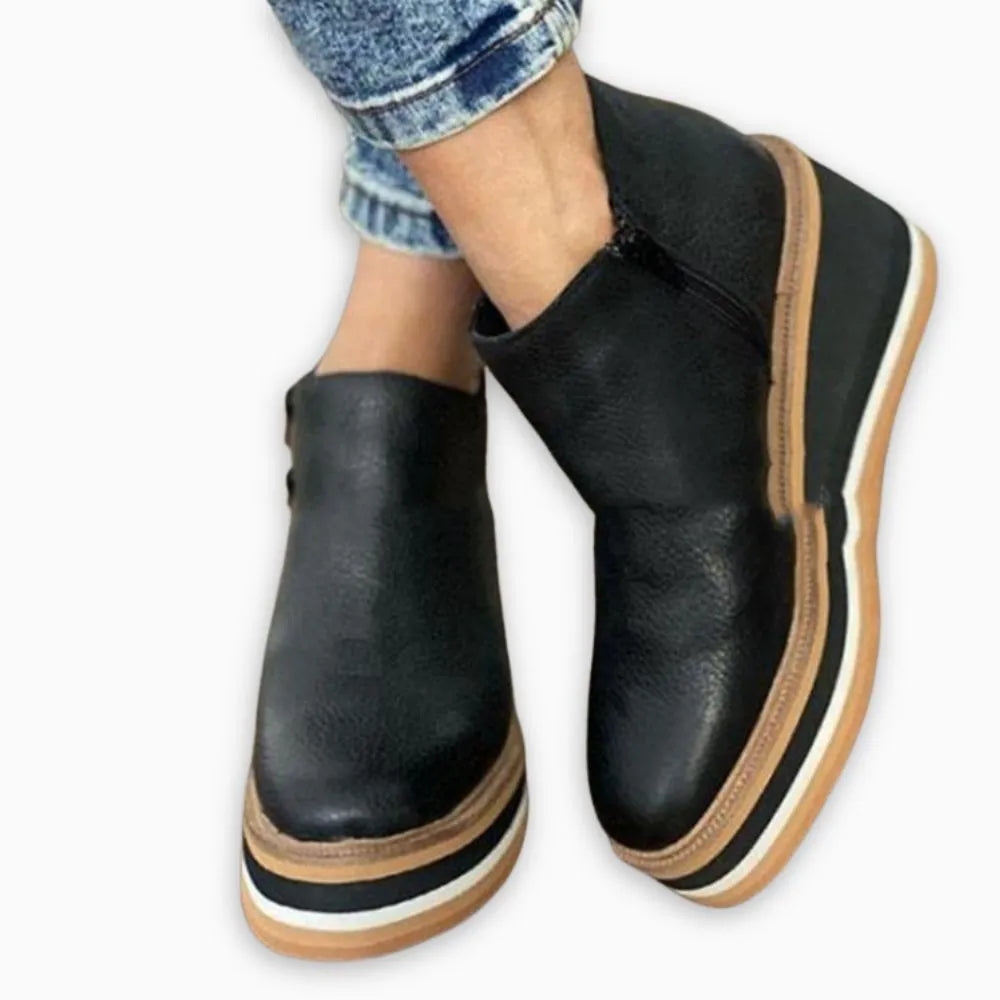 Damenkeilstiefelette: Eleganz und Komfort, um Ihre Schritte zu verschönern
