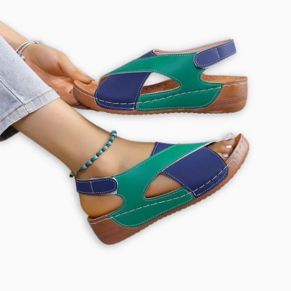 Orthopädische Damensandalen Komfort Schmerzlindernd