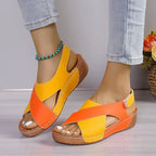 Orthopädische Damensandalen Komfort Schmerzlindernd