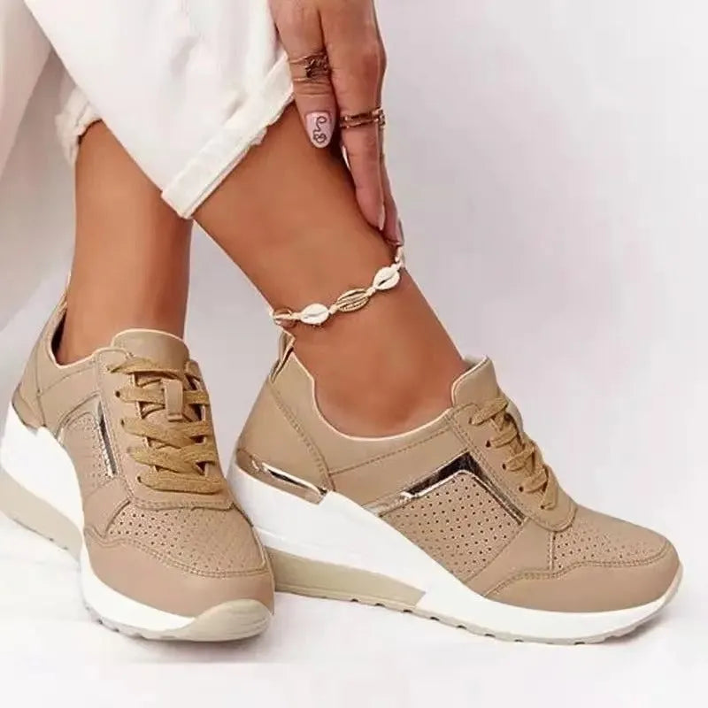 Orthopädische Keil-Sneaker für Damen | Eleganz & täglicher Komfort