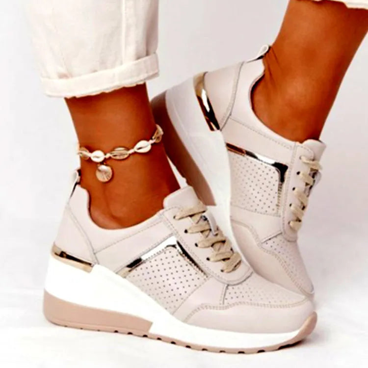 Orthopädische Keil-Sneaker für Damen | Eleganz & täglicher Komfort