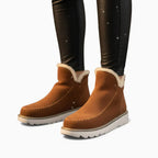 Damen-Stiefeletten aus Wildleder, rutschfest – unvergleichlicher Komfort und Stil!