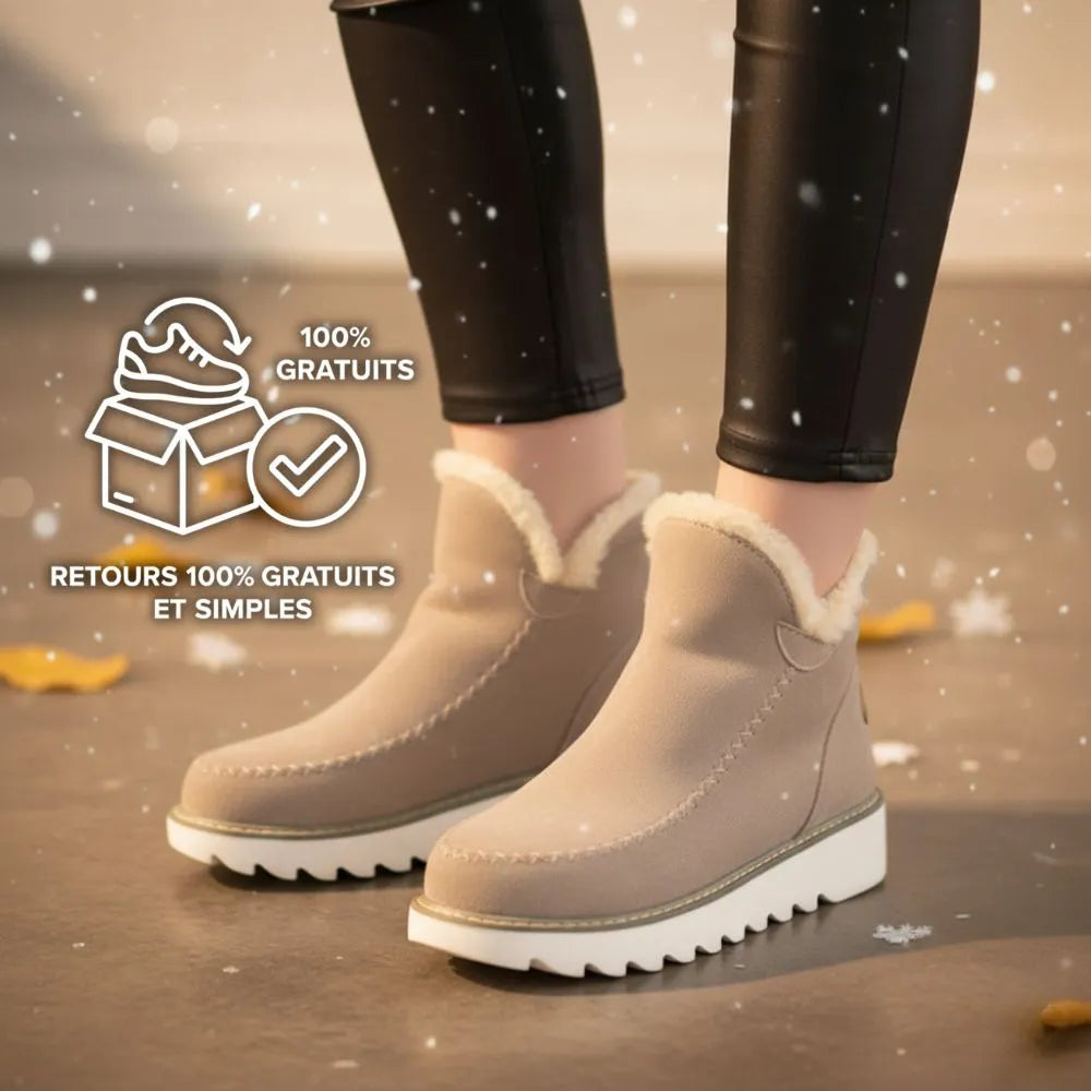 Damen-Stiefeletten aus Wildleder, rutschfest – unvergleichlicher Komfort und Stil!