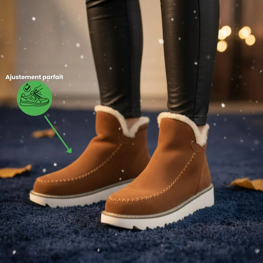 Damen-Stiefeletten aus Wildleder, rutschfest – unvergleichlicher Komfort und Stil!