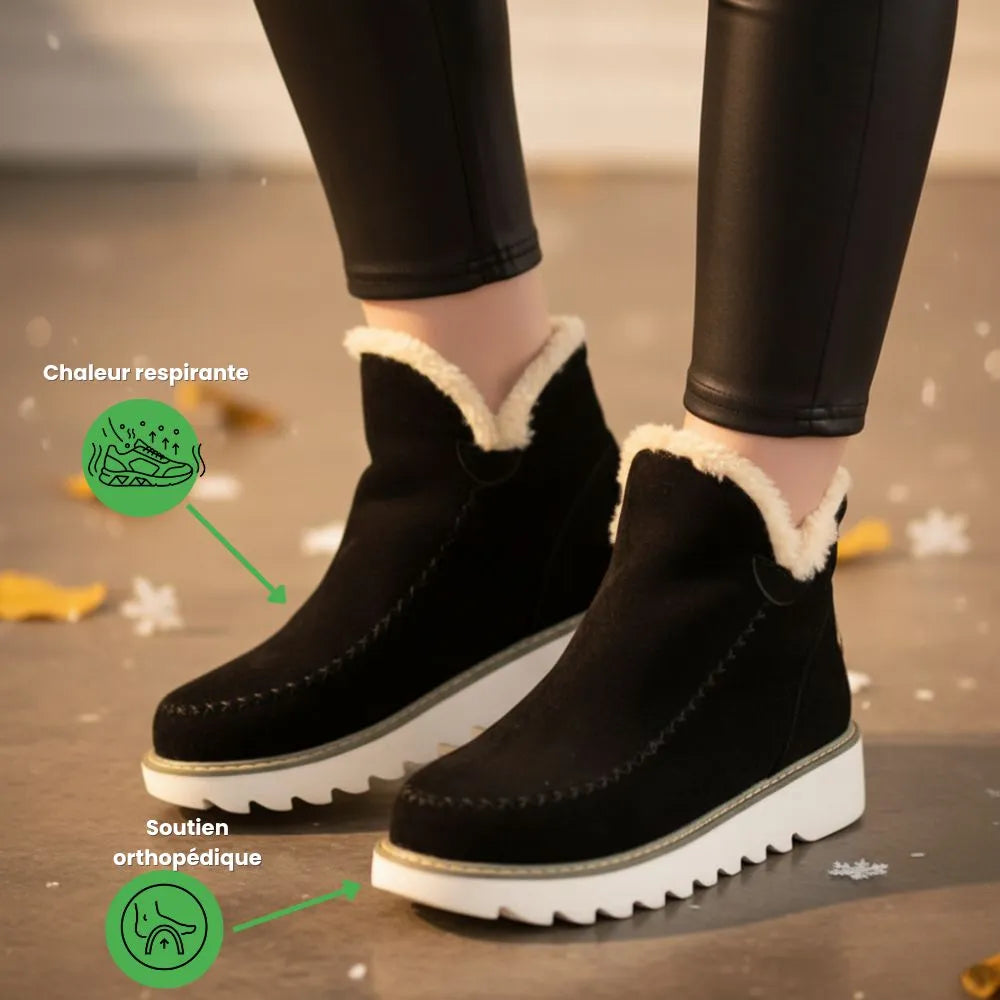 Damen-Stiefeletten aus Wildleder, rutschfest – unvergleichlicher Komfort und Stil!