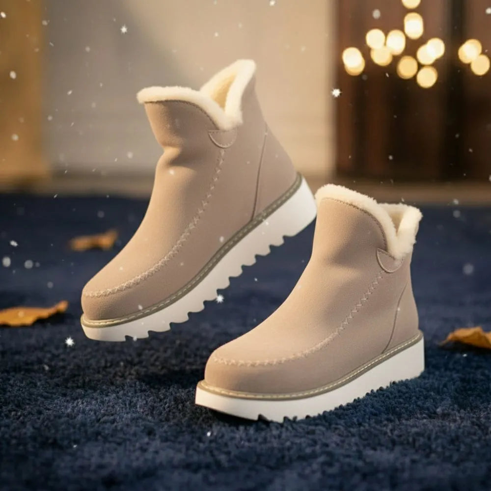 Damen-Stiefeletten aus Wildleder, rutschfest – unvergleichlicher Komfort und Stil!