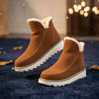 Damen-Stiefeletten aus Wildleder, rutschfest – unvergleichlicher Komfort und Stil!