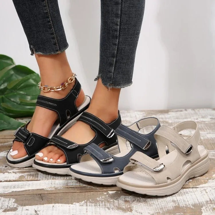 Orthopädische Damensandalen Komfort – Fußgewölbestütze & Eleganz