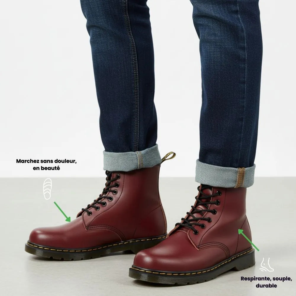 Orthopädische Stiefel im Martin-Stil | Optimaler Komfort & täglicher Halt