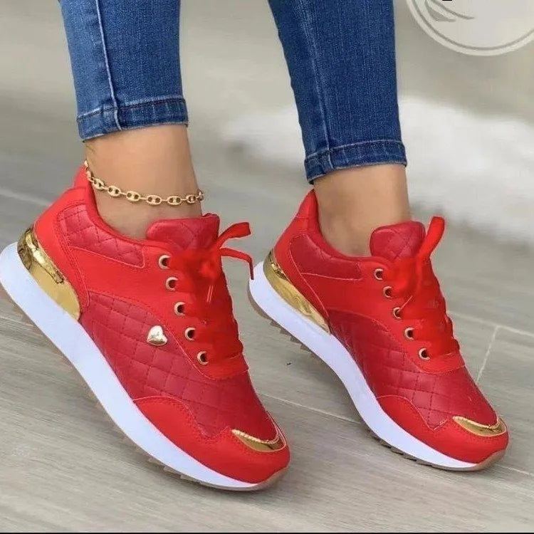 Orthopädischer Damen-Sneaker Schwarz – Komfortsohle & täglicher Halt