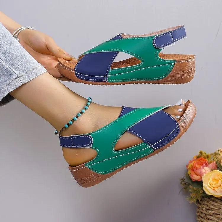 Orthopädische Damensandalen Komfort Schmerzlindernd