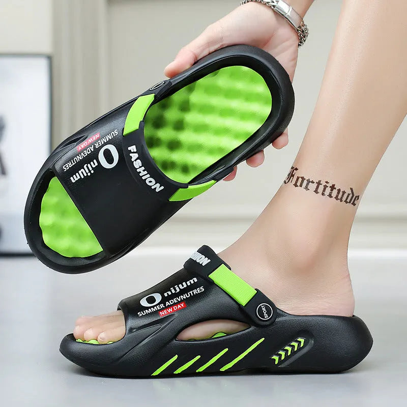 Bequeme orthopädische Herren-Pantolette – Halt & Leichtigkeit