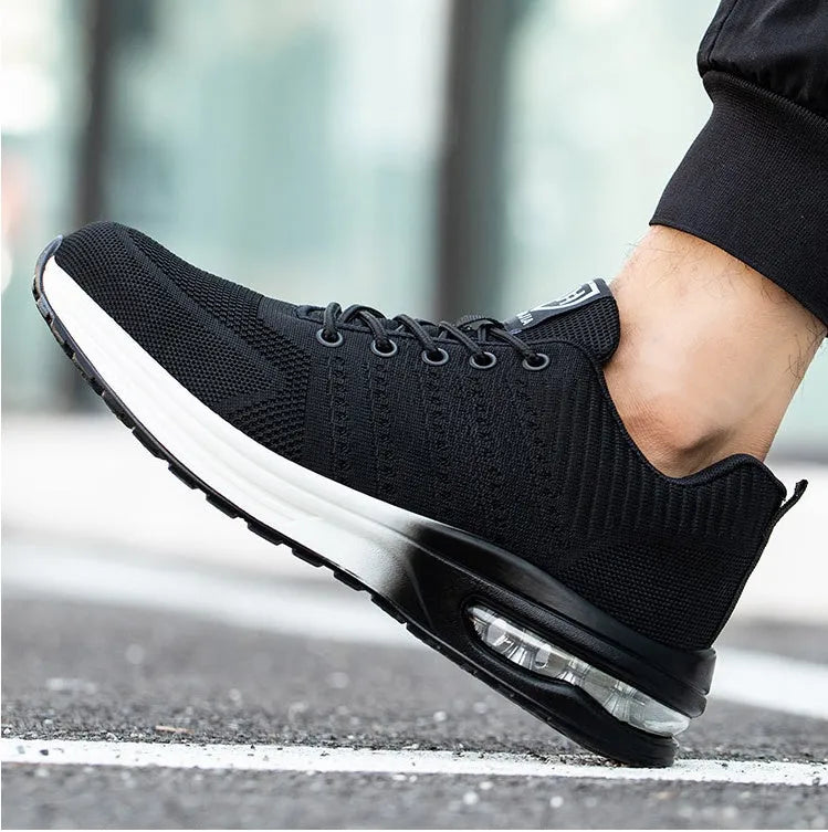 Sicherheits-Sneaker | Stahlkappe & orthopädischer Komfort