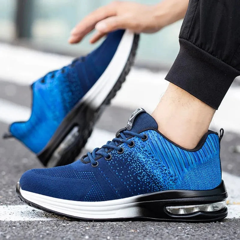 Sicherheits-Sneaker | Stahlkappe & orthopädischer Komfort