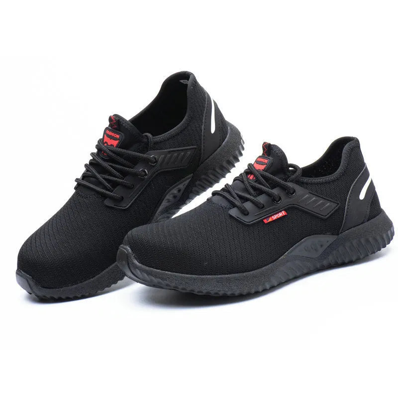 Sicherheits-Sneaker | Stahlkappe & orthopädischer Komfort