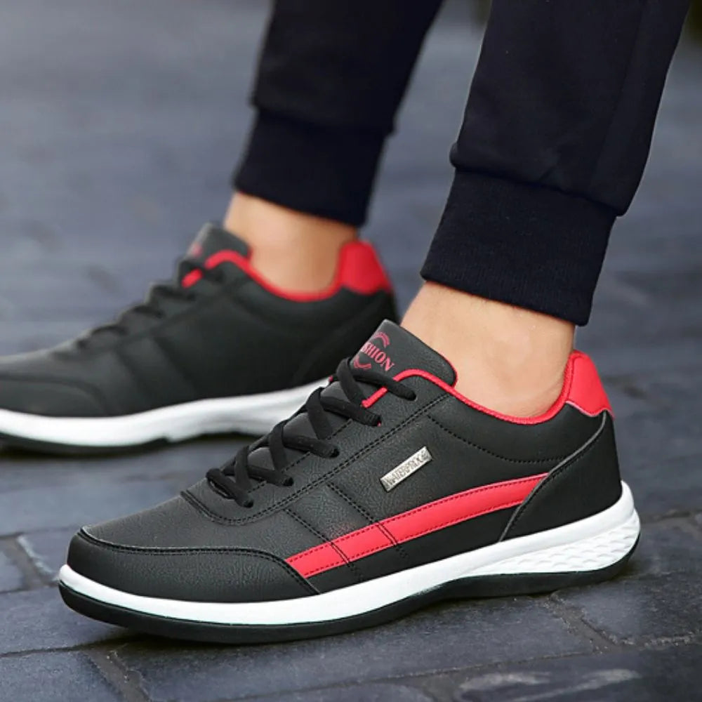 Orthopädischer Herren-Sneaker Blau – Komfortsohle