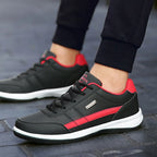 Orthopädischer Herren-Sneaker Blau – Komfortsohle
