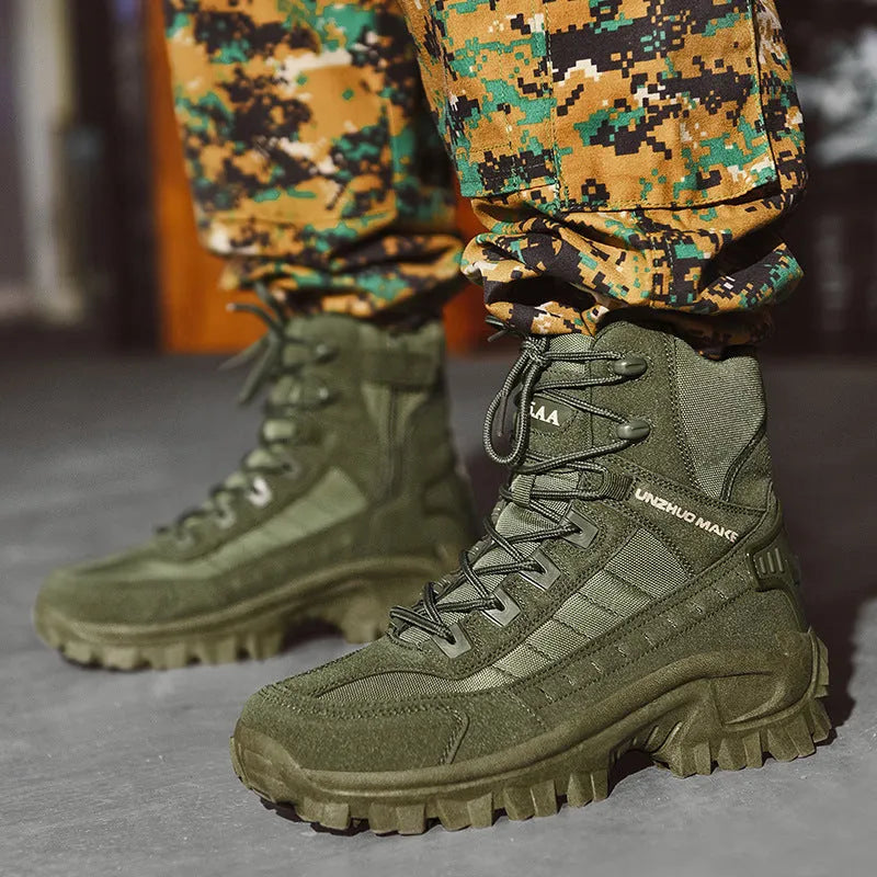 Robuste und bequemer Militärstiefel für Herren | Halt & Stabilität