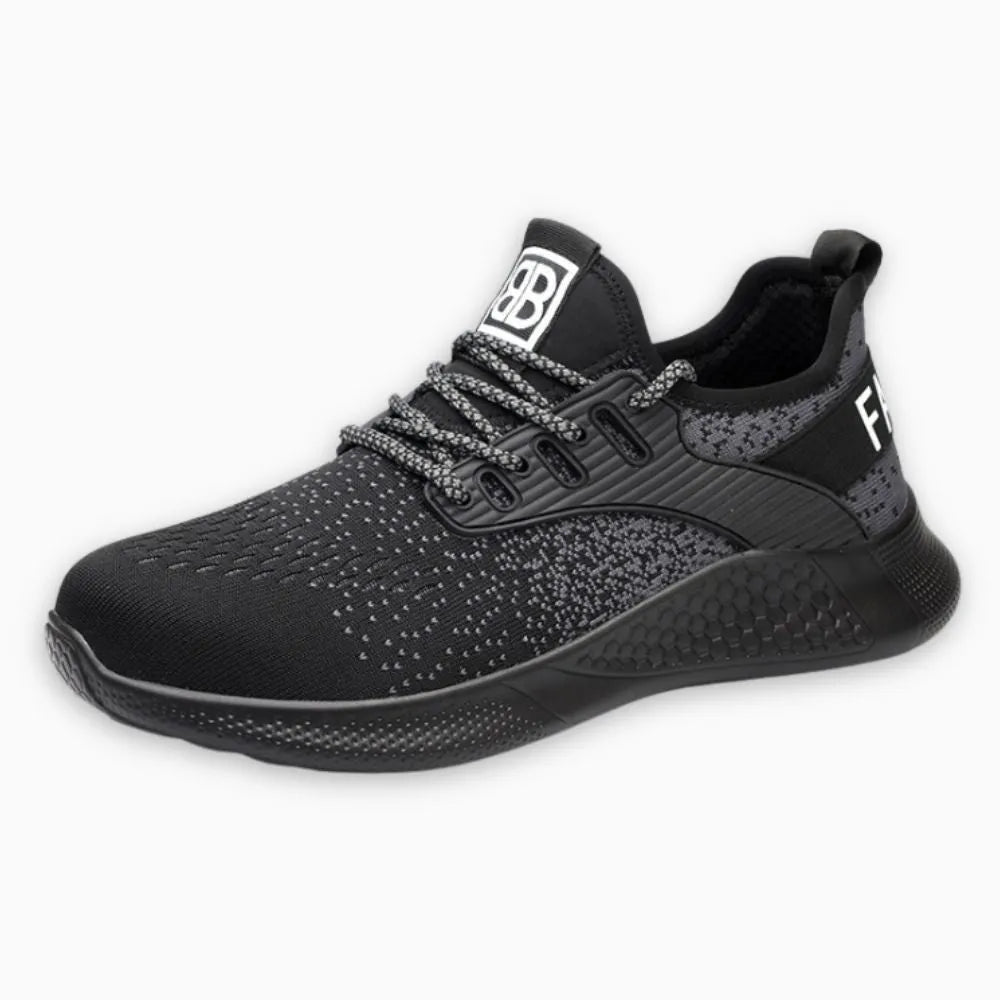 Herren-Sicherheitsschuhe, atmungsaktiver Sneaker mit Stahlkappe