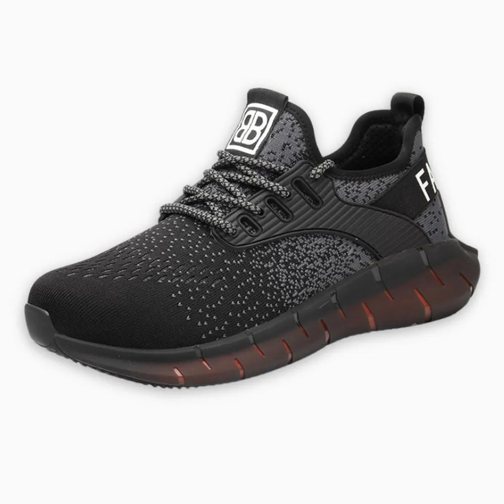 Herren-Sicherheitsschuhe, atmungsaktiver Sneaker mit Stahlkappe