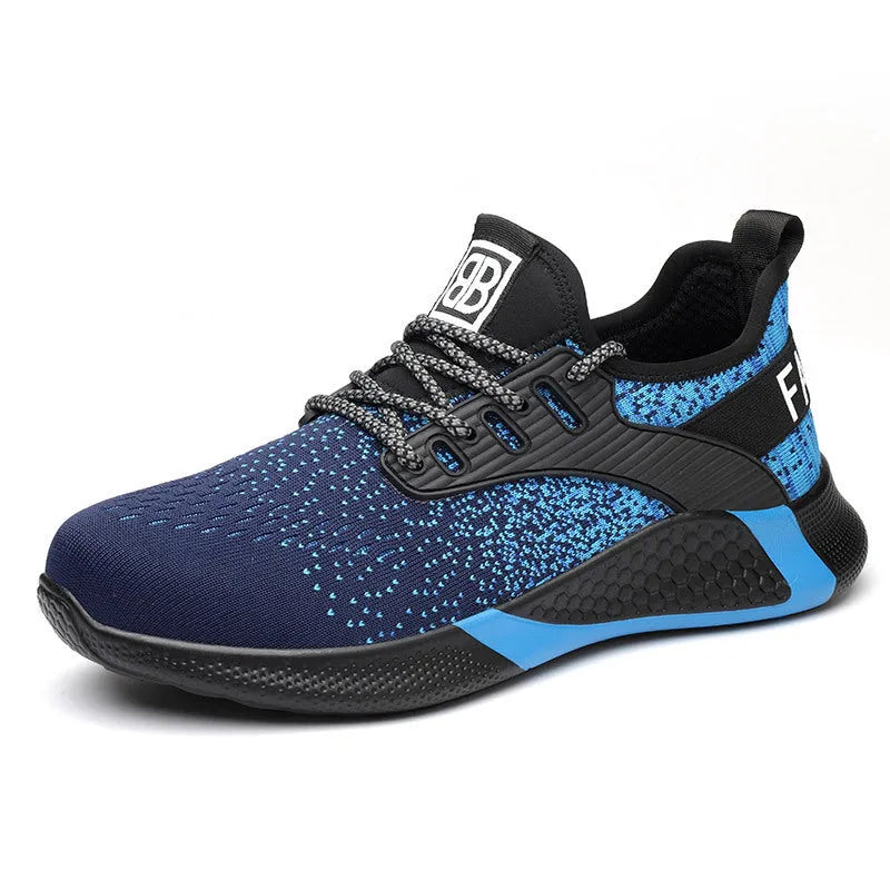 Herren-Sicherheitsschuhe, atmungsaktiver Sneaker mit Stahlkappe